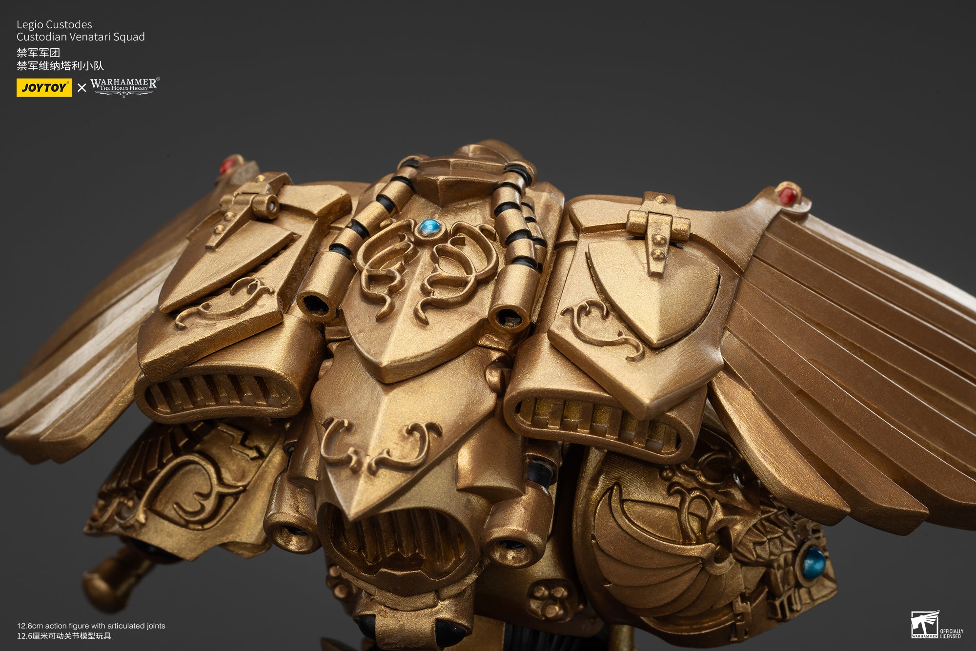 1/18 Scale JOYTOY Warhammer The Horus Heresy Action Figures - Legio Custodes Aquilon Terminator Squad & Custodian Venatari Squad | Collectible Miniatures for Tabletop Gaming and Display