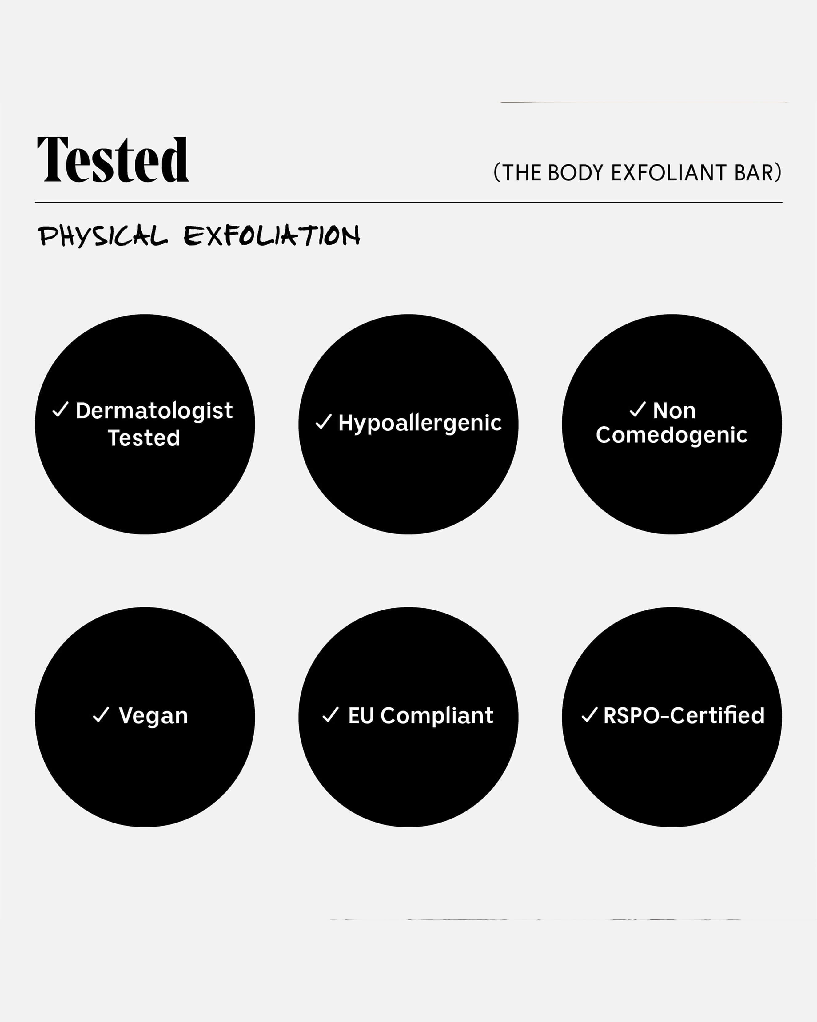 Best 2% Physical Exfoliant Body Scrub Bar Trio Set - Gentle Exfoliation for Smooth Skin | Perfect for Shower, Spa & Self-Care Routine