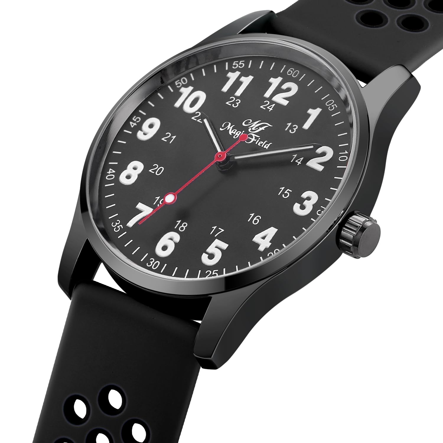ManChDa Nurse Watch - Analog Medical Watch with Second Hand, Easy to Read for Nurses & Healthcare Professionals | Perfect for Hospital Shifts, Clinical Use & Patient Care