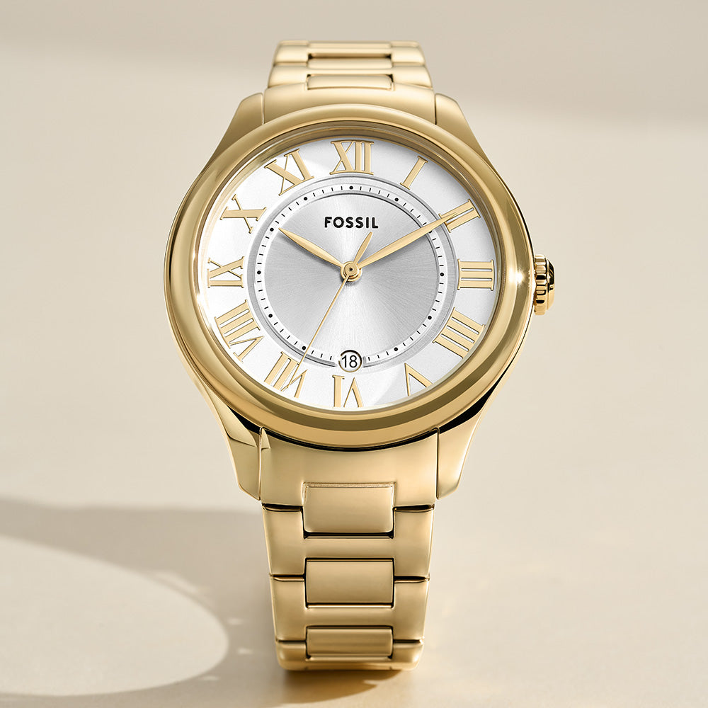 Fossil Gilmore ES5395 Smartwatch - Stylish & Functional Smartwatch for Women with Fitness Tracking & Notifications - Perfect for Workouts, Office & Everyday Use