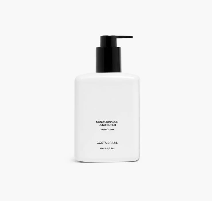 **Costa Brazil Xampu com Elixir da Floresta - Jungle Complex Deep Conditioning Hair Treatment, 15.2 oz | Hydrating & Repairing for Dry, Damaged Hair | Vegan & Sustainable | Perfect for Salon-Quality Hair Care at Home**