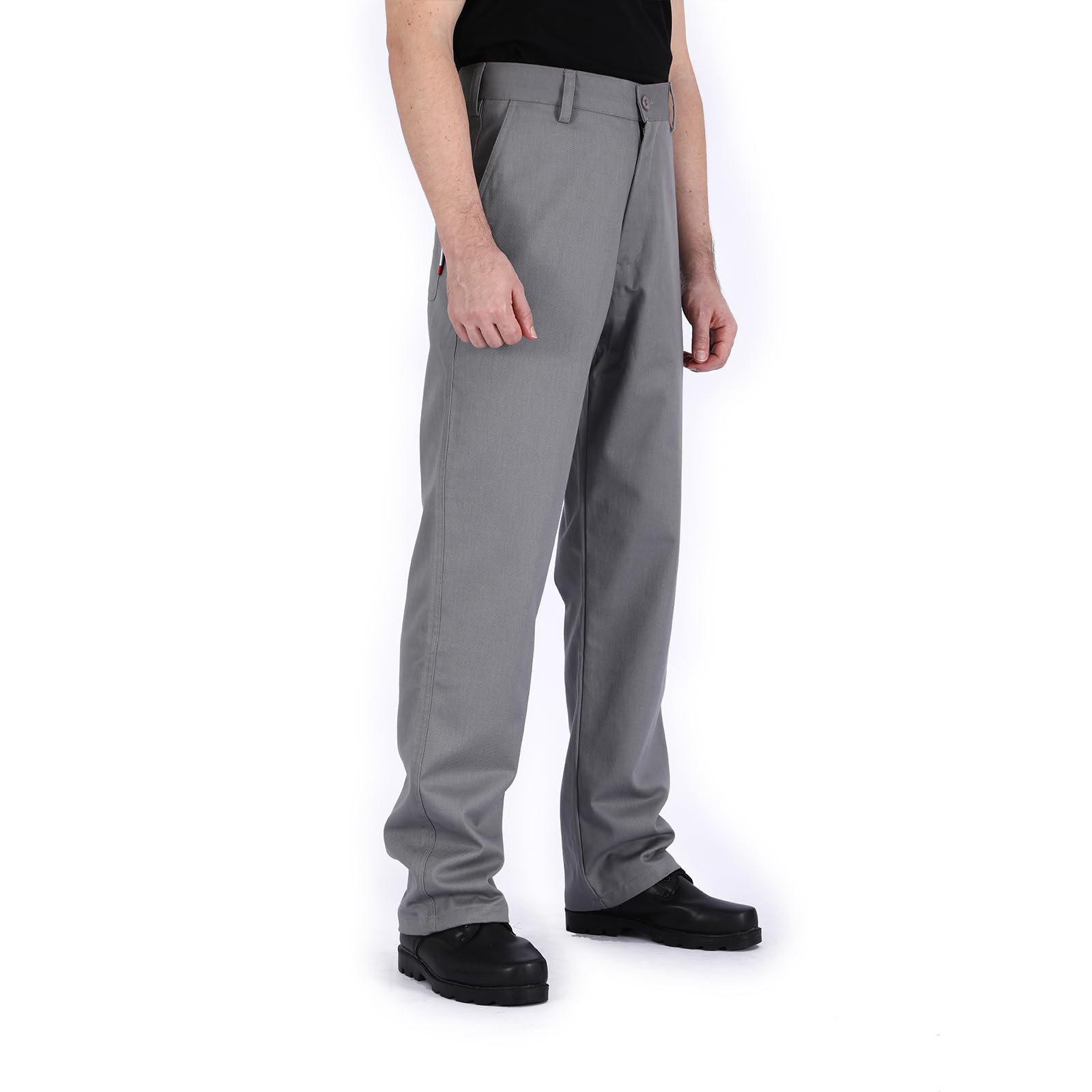 FR Pants - 7oz Flame Resistant Welding Pants for Men, Fire Retardant Workwear for Industrial & Construction Safety