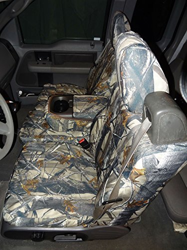 Durafit Waterproof Seat Covers for 2004-2008 Ford F150 XCab - Front 40/20/40 Split Bench with Top-Mounted Seat Belts (XD3 Camo Endura Fabric) | Heavy-Duty Protection for Trucks, Hunting & Outdoor Adventures
