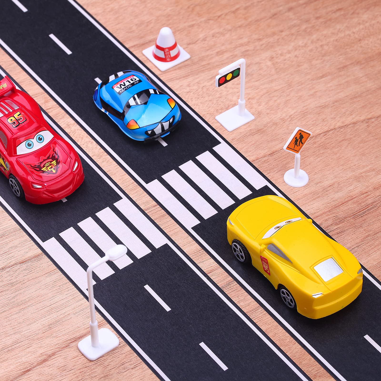 Black Toy Car Race Track Tape - 2.4
