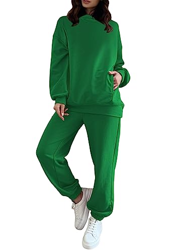 Hoodie-deep Green