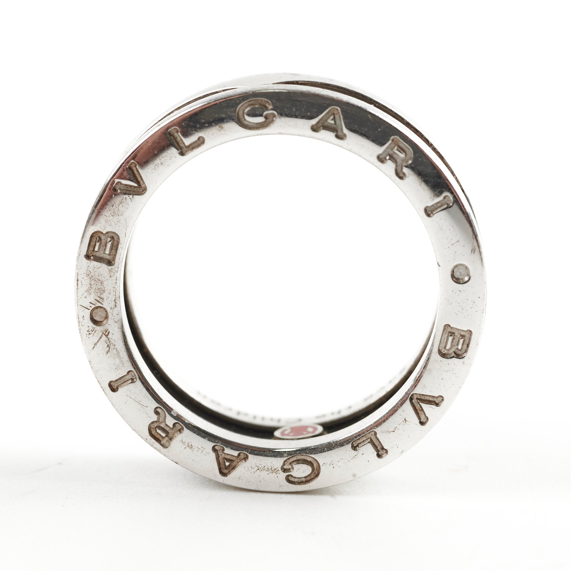 Bvlgari Save The Children Silver Ring Size 54 - Elegant Charity Jewelry for Women, Perfect for Gifts, Weddings & Special Occasions
