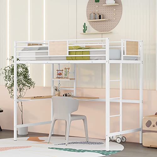 White & Desk
