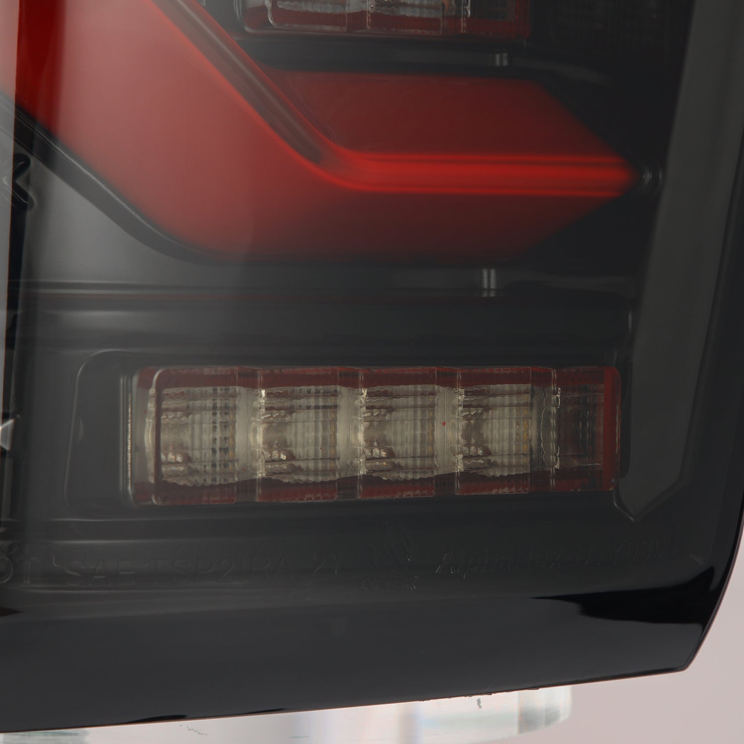 16 23 Toyota Tacoma LUXX Series LED Tail Lights - Black & Red Smoked Lens - High Performance Brake Lights - Perfect for Off-Roading & Night Driving