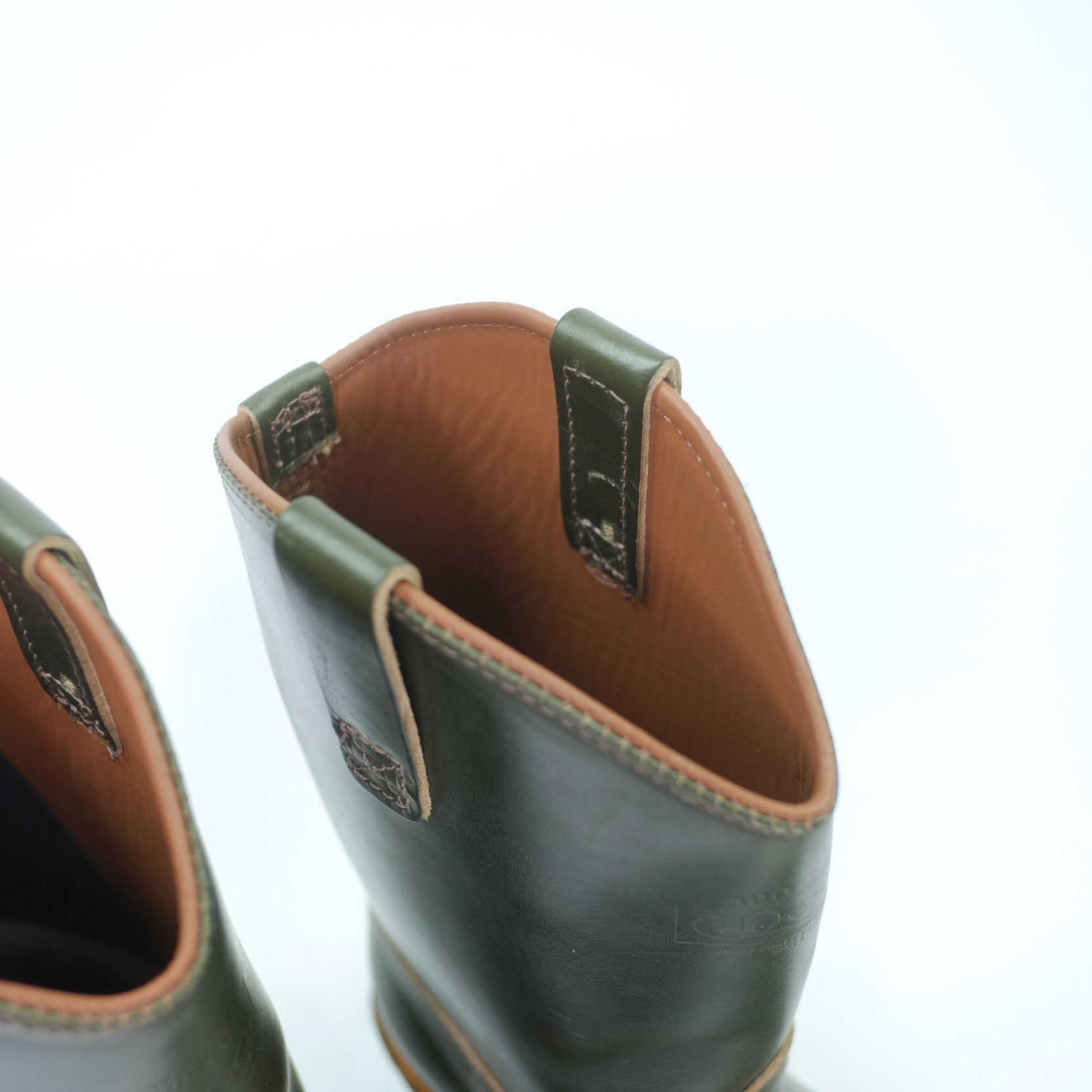 Wesco Boots Morrison Olive Green Horween CXL Leather Work Boots - Durable & Stylish for Outdoor Work, Hiking & Casual Wear