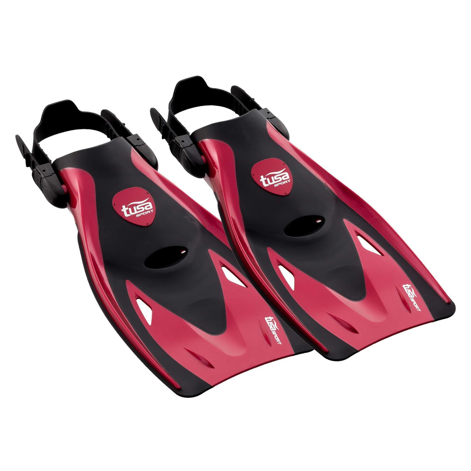 Tusa Sport Long Snorkeling Fins - Professional Diving Fins for Adults - Comfortable Swim Fins for Snorkeling, Scuba Diving & Beach Swimming (Perfect for Ocean, Pool & Water Sports)