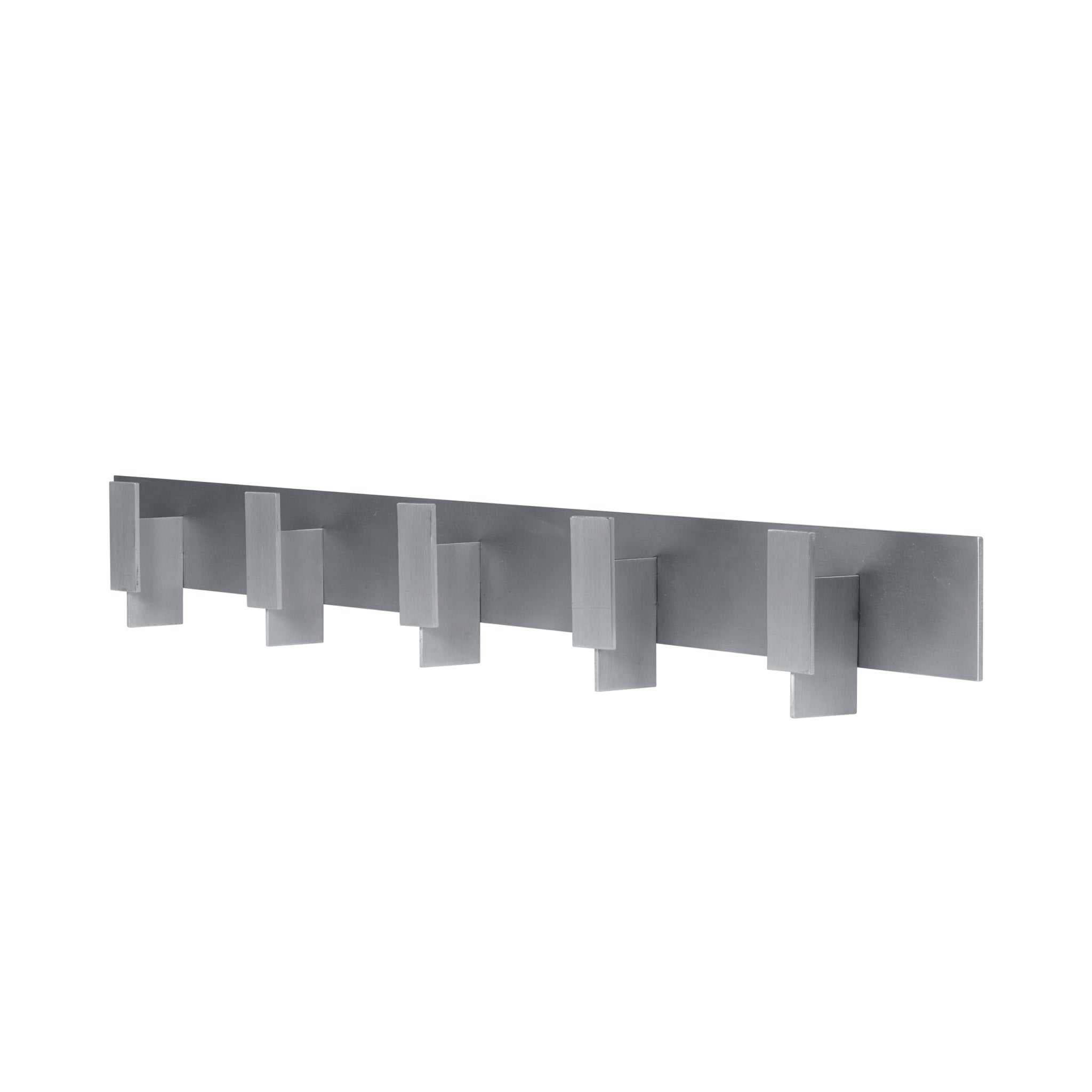 FERM LIVING Lager Coat Rack - 28 Inch Aluminum Wall Mounted Entryway Organizer for Hats, Jackets & Bags - Perfect for Hallway, Mudroom or Bedroom Storage