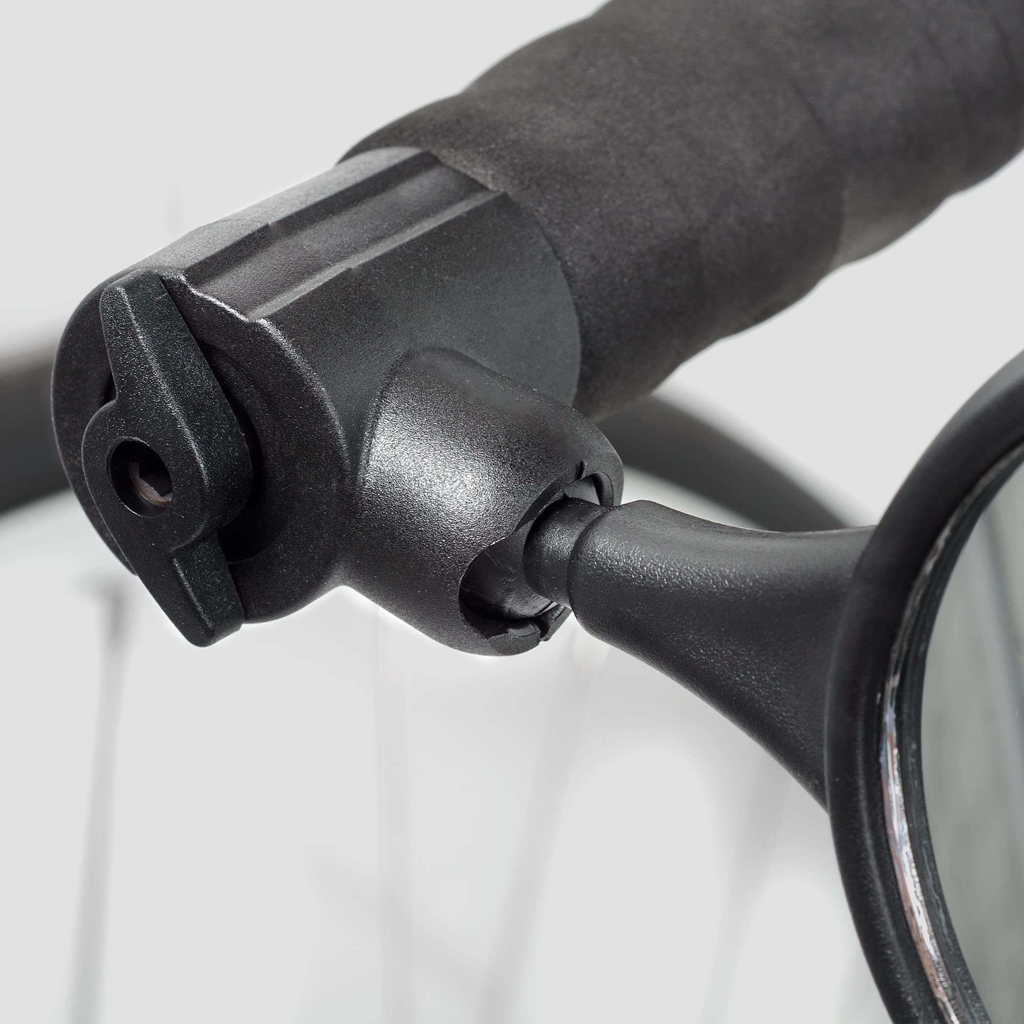 Delta Cycle Adjustable Bike Mirror - Universal Rearview Mirror for Handlebars & Helmets - Fits Road, Mountain, Cruiser & E-Bikes - Perfect for Safe Cycling & Commuting