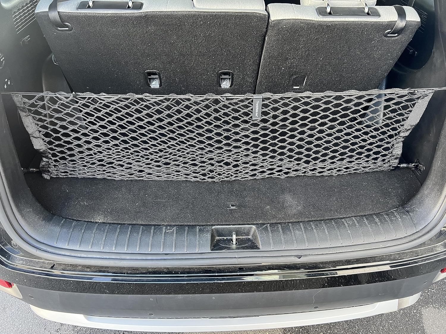 Premium Elastic Trunk Cargo Net for Hyundai Palisade 2020-2025 - Envelope Style SUV Luggage Organizer - Heavy Duty Mesh Storage Net for Travel & Road Trips