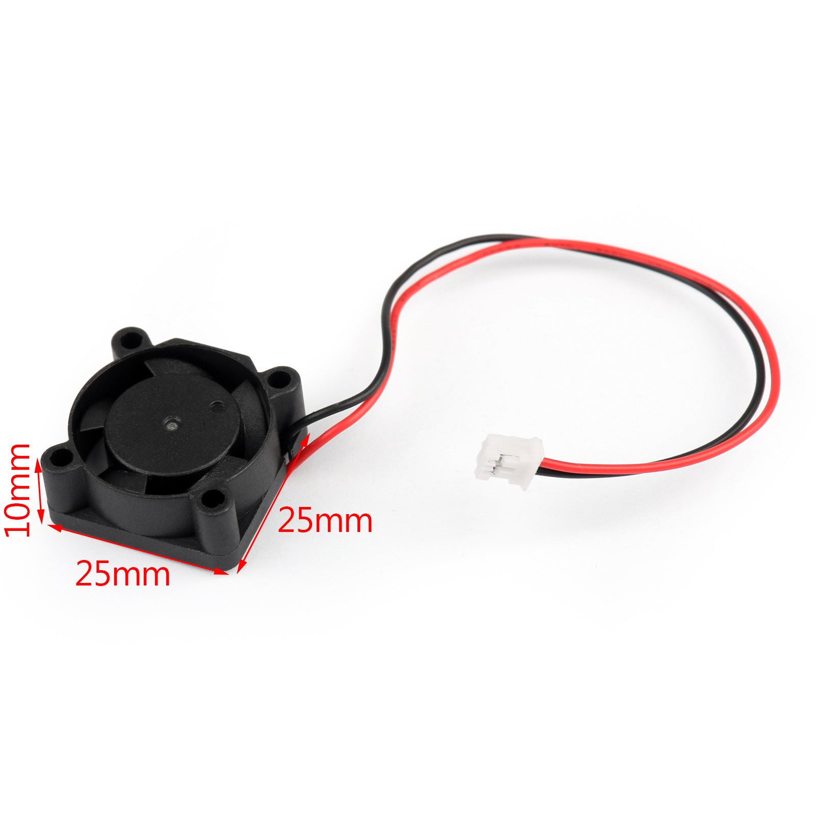 10PCS DC Brushless Cooling Fan 5V 2510s 25x25x10mm 0.12A 2 Pin for PC Computer Case, CPU Cooler, Laptop Cooling & DIY Electronics Projects - Ultra Quiet & Efficient Cooling Solution