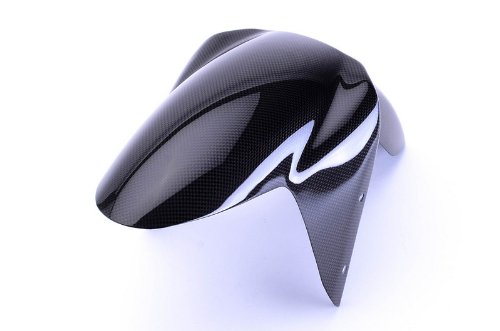 Bestem Carbon Fiber Front Fenders Mudguard Hugger for Triumph Speed Triple 1050 2008-2010 | Plain Weave Design | Lightweight & Durable Motorcycle Protection | Perfect for Street Riding & Track Days