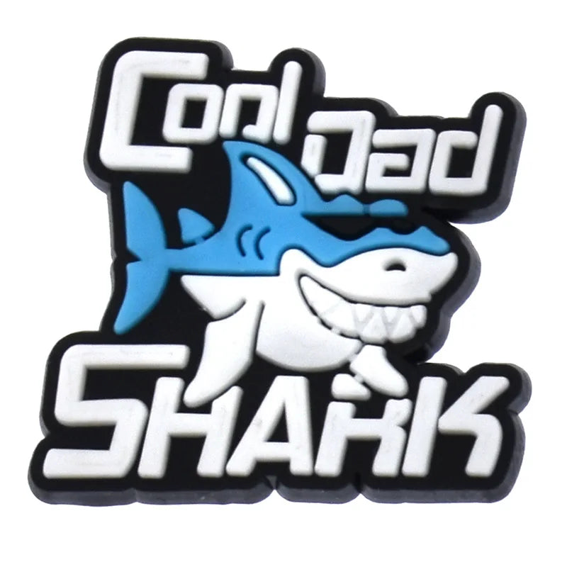 1Pcs Shark Shoe Charms Pin for Crocs - Cute Shoe Decorations for Kids & Adults - Perfect for Christmas, Birthday Parties & Gifts - Unisex Fashion Accessory for Casual Wear & Jibbitz Collection