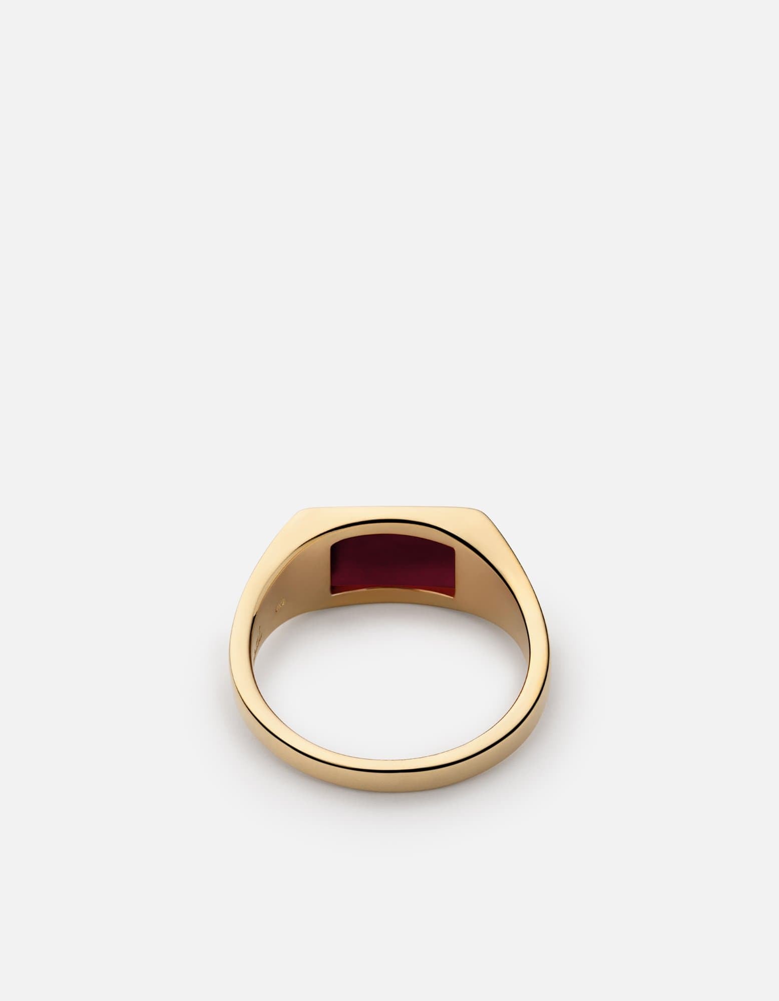 Lennox Agate Ring - 14K Gold Vermeil Stackable Ring for Women | Elegant Jewelry Gift for Her, Birthday, Anniversary, or Everyday Wear