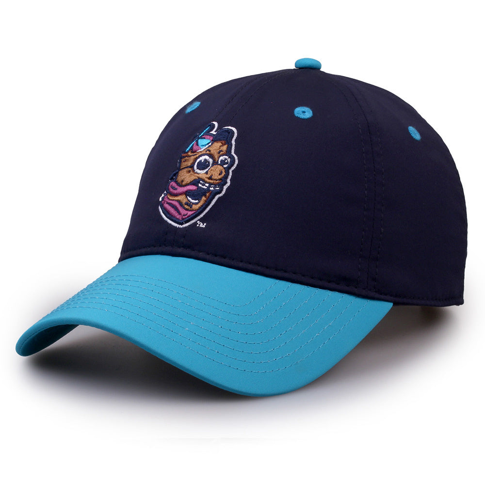 Premium Cork Dorks Navy & Teal Relaxed Baseball Cap - Comfortable Adjustable Dad Hat for Golf, Fishing, Outdoor Sports & Casual Wear