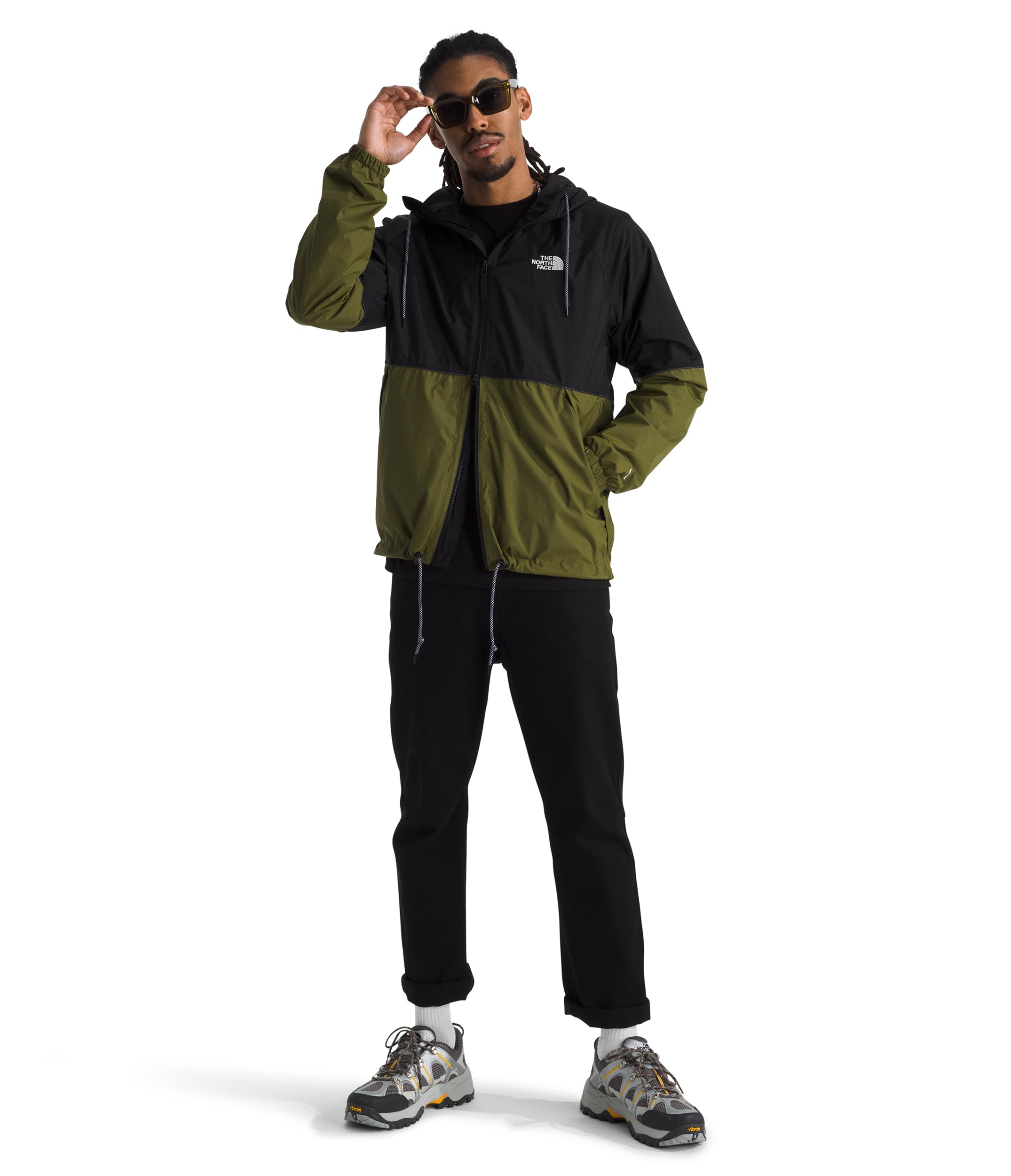 The North Face Men's Antora Rain Hoodie - Waterproof Windbreaker Jacket for Hiking, Camping & Outdoor Adventures
