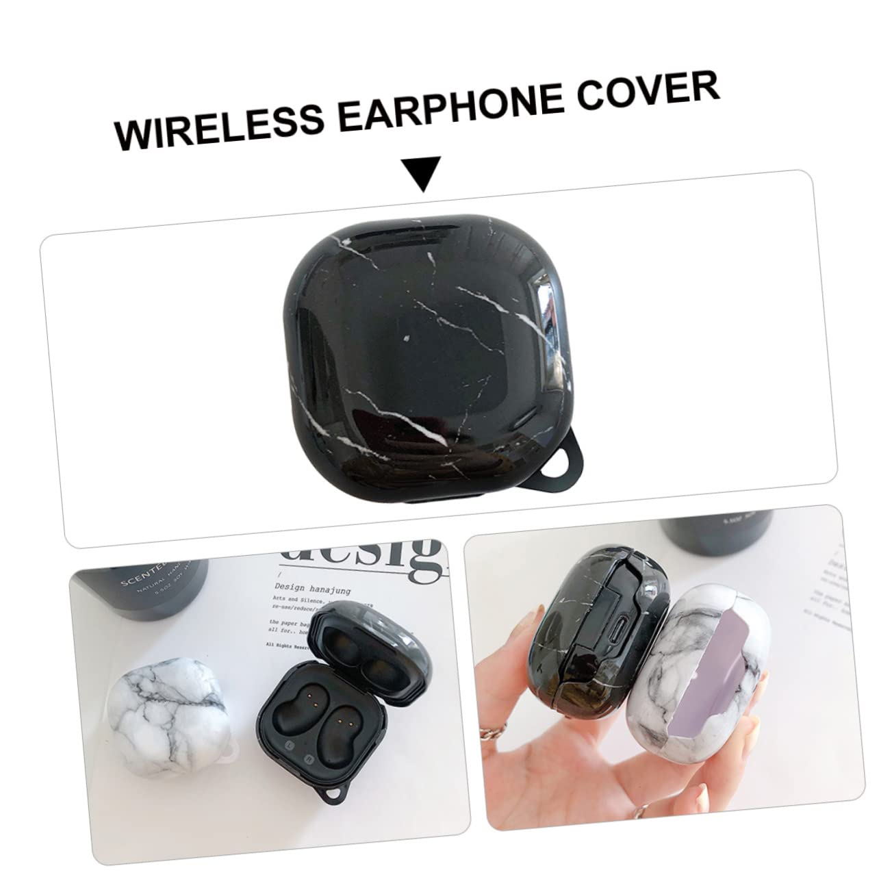 Artibetter 3 Pack Earphone Case - Protective Headset Charging Storage Pouch for Wireless Earbuds | Perfect for Travel, Gym & Daily Use