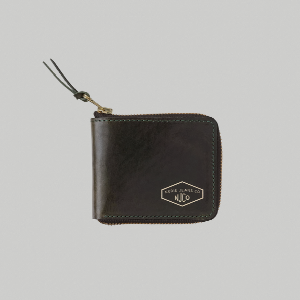 Bergendahl Premium RFID-Blocking Zip Wallet in Racing Green - Slim & Secure Travel Wallet for Men & Women - Perfect for Everyday Use, Business Trips & Outdoor Adventures