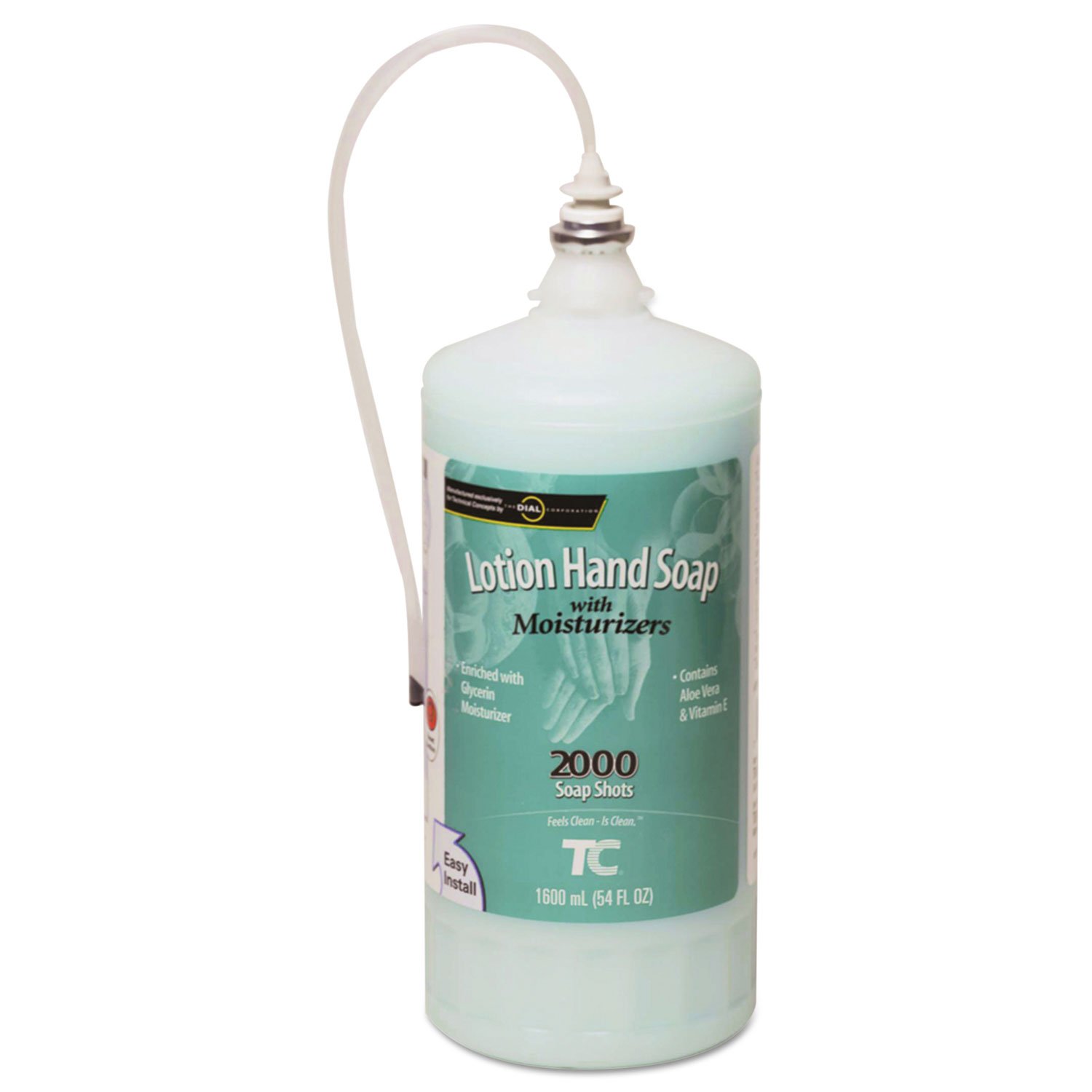 Natural Hand Soap 1600ml - Moisturizing & Gentle for Daily Use - Perfect for Home, Office, and Kitchen