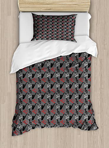 Grey Black Red