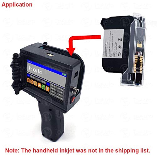FASTTOBUY 42ml Handheld Ink Cartridge Replacement - Durable Non-Quick Dry Ink for Portable Inkjet Printers (Blue) | Ideal for Home, Office & Travel Printing Needs
