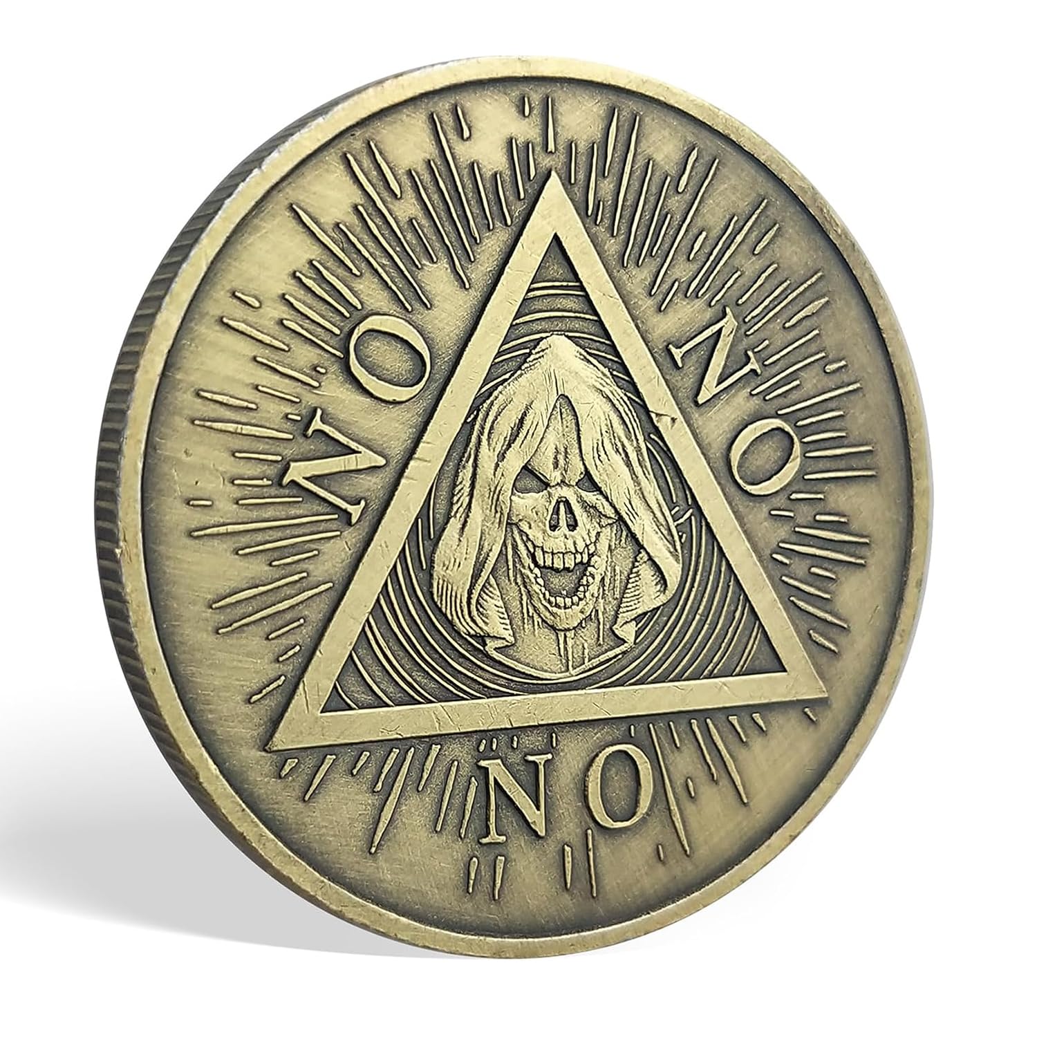Yes No Decision Maker Coin - Flip for Answers, Fun Challenge & Divination Tool - Perfect for Games, Parties, and Decision Making