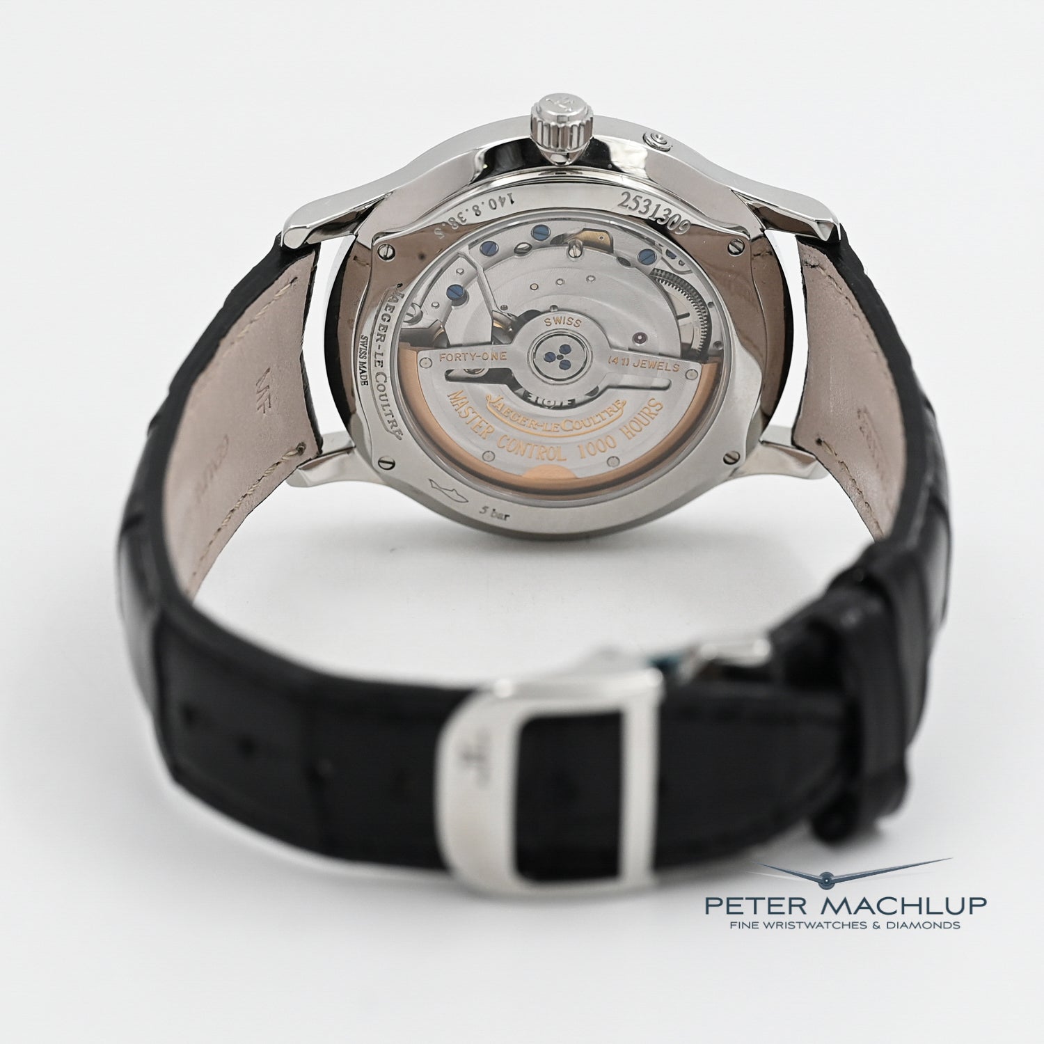 Jaeger-LeCoultre Master Reserve De Marche Automatic Men's Watch 2013 - Luxury Swiss Timepiece for Business & Formal Occasions