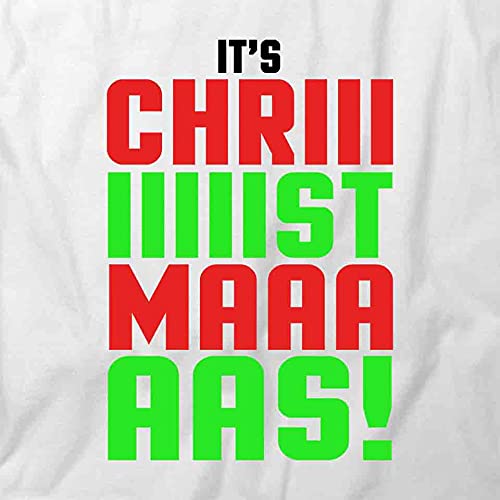 Christmas T-Shirt for Men & Women - White Printed Graphic Tee with Festive Holiday Designs | Perfect for Christmas Parties, Family Gatherings & Holiday Gift Giving