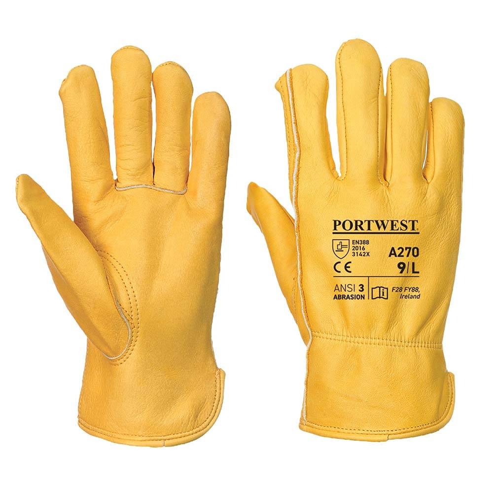 Premium Leather Classic Driver Gloves for Men & Women - Vintage Style Driving Gloves for Comfort & Grip - Perfect for Racing, Motorcycle Riding & Winter Driving