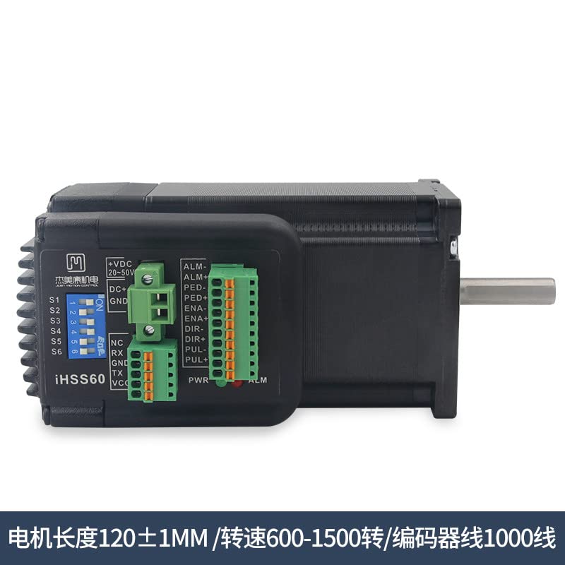 JMC iHSS60-36-30-31 Closed Loop Stepper Motor with Driver - 3Nm Torque, 24V/36V DC, Integrated Control - Perfect for CNC Machines, 3D Printers & Industrial Automation