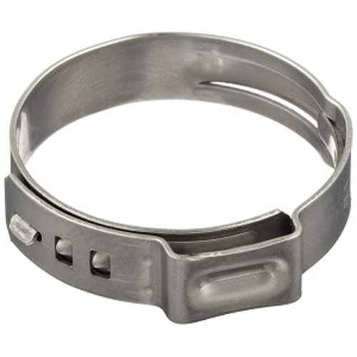 10-Piece Oetiker Stainless Steel Hose Clamp Set - 13.3mm Cinch Crimp Rings for Plumbing, Automotive & Marine Applications - Secure Pipe & Hose Connections