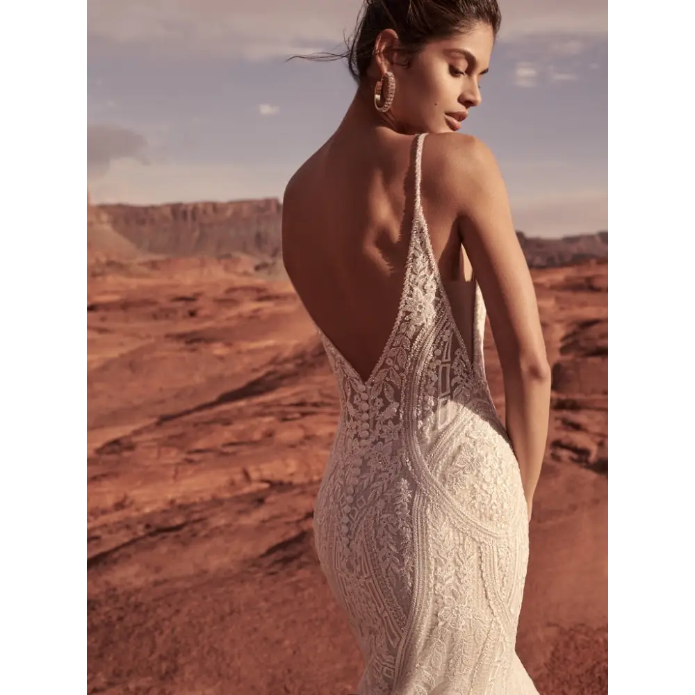 Bailey by Sottero and Midgley - Elegant Wedding Dress for Brides | Perfect for Church Ceremonies & Beach Weddings