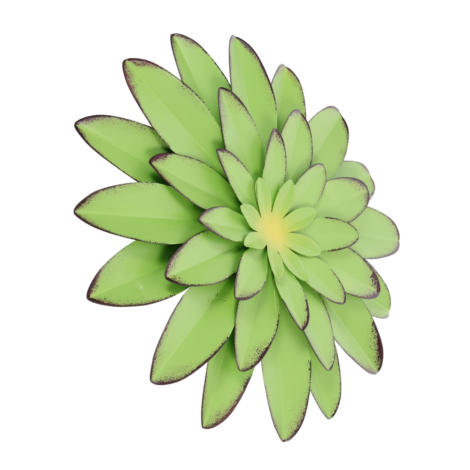 Vintage Green Metal Daisy & Sunflower Wall Art - Handcrafted Floral Hanging Sculpture for Home Decor, Indoor & Outdoor Use - Perfect for Bedroom, Living Room, Office & Garden Wall Decoration | Inspirational Gift Idea for Housewarming & Wedding