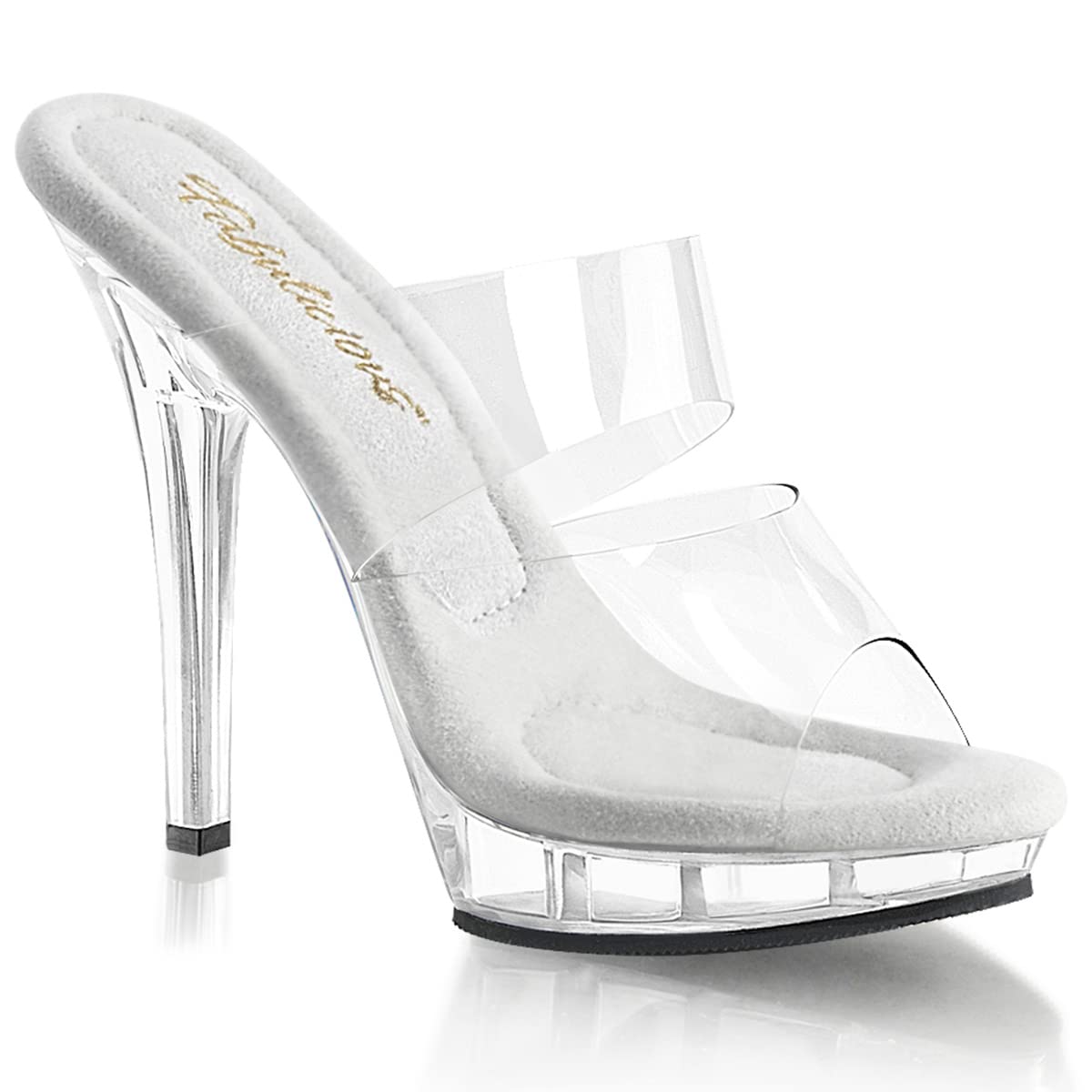 Fabulicious Women's Lip-102 Slide Sandals - Comfortable Summer Beach Slides for Women - Perfect for Pool, Vacation, and Casual Wear