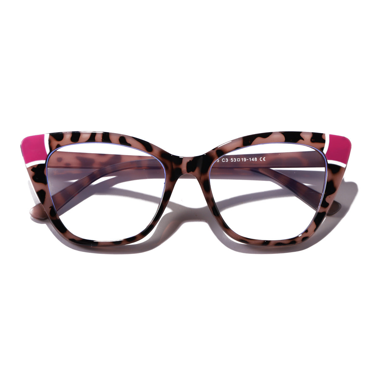 Stylish Cat Eye Glasses for Women - Trendy Retro Frames with UV Protection - Perfect for Office, Reading & Fashion Accessories