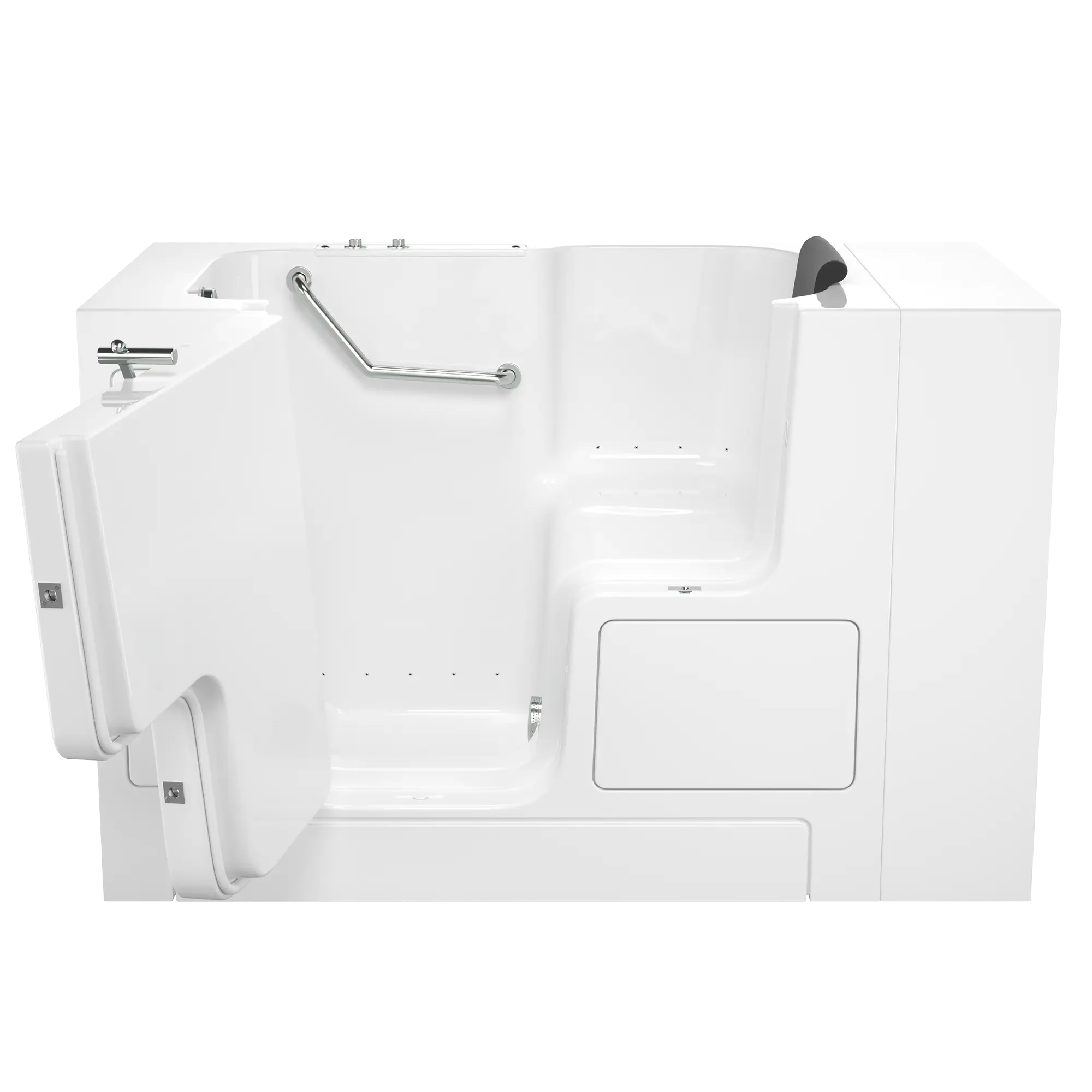 Premium 32 x 52 Inch Walk-in Bathtub with Air Spa System - Left Hand Drain - Gelcoat Finish for Ultimate Relaxation & Mobility - Ideal for Elderly & Arthritis Relief
