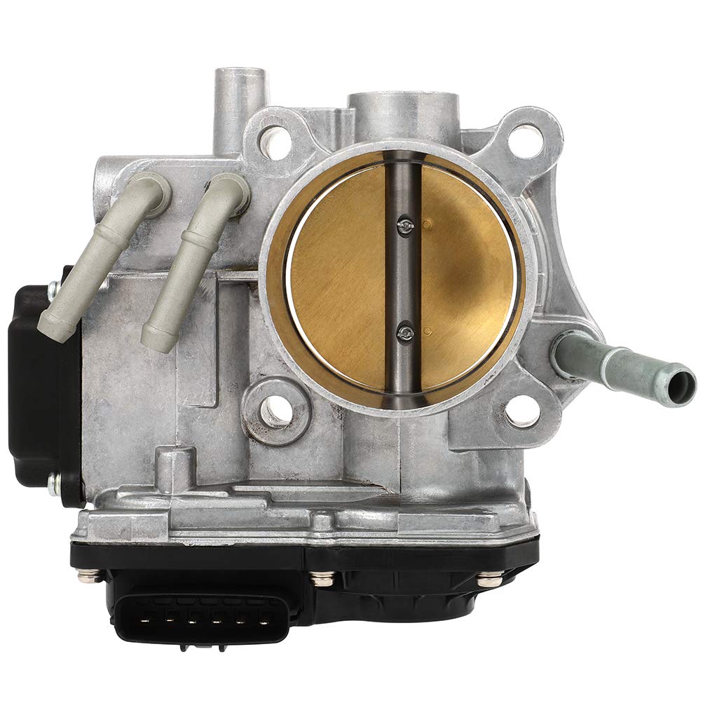 AUPCS Throttle Body Assembly Compatible with 2007-2009 Honda CR-V & 2006-2011 Honda Civic - Replacement Throttle Body with Actuator (Part# 16400RAAA21) - Improve Engine Performance & Fuel Efficiency