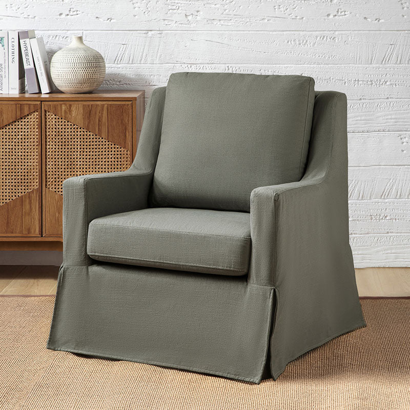 Stanley Swivel Chair Slipcover - Stretchable Furniture Protector for Office & Living Room - Easy Washable Chair Cover for Home Decor & Pet Protection