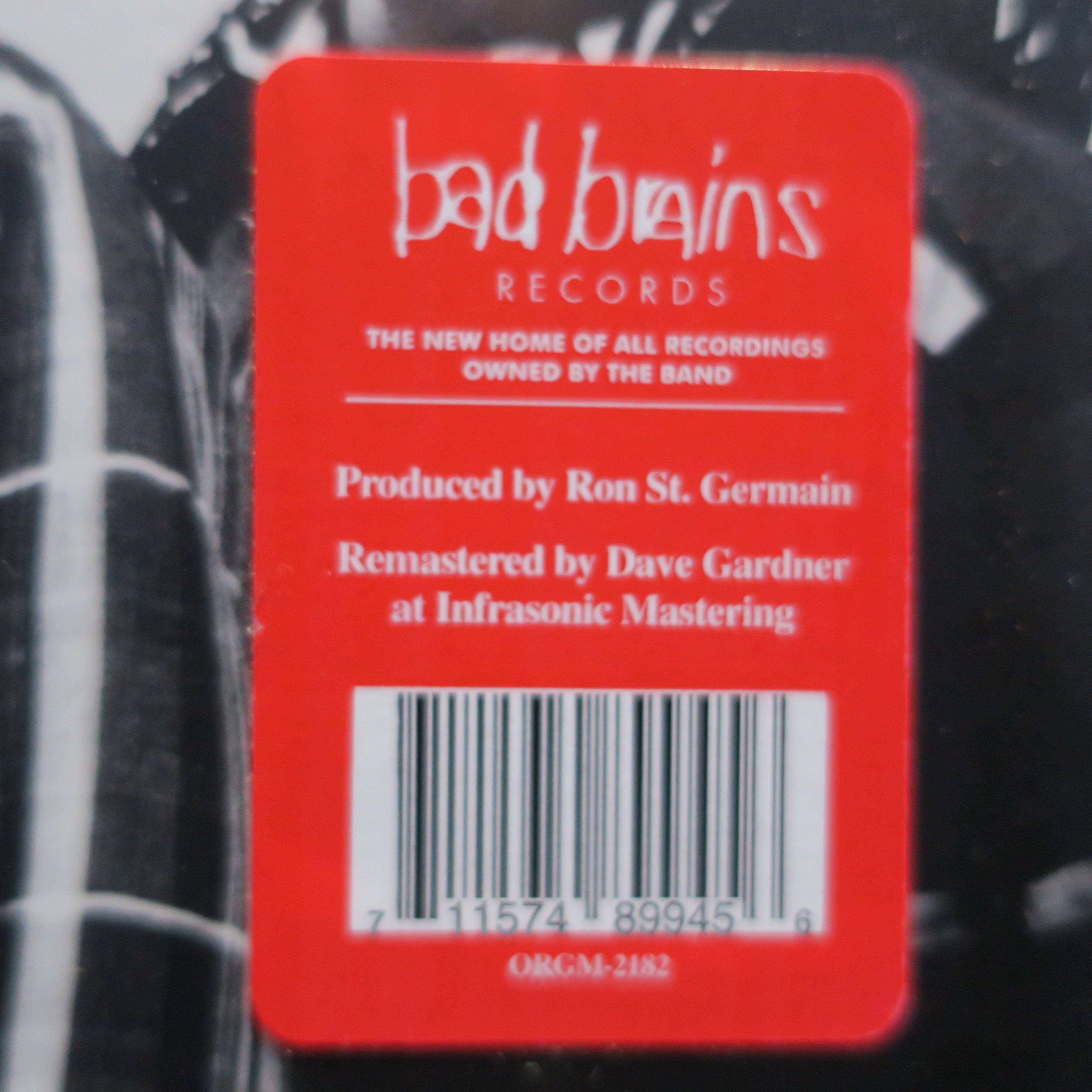 BAD BRAINS 'Quickness' Remastered Vinyl LP - Punk Reggae Album | 1989 Classic Punk Rock Record | Perfect for Vinyl Collectors & Music Enthusiasts