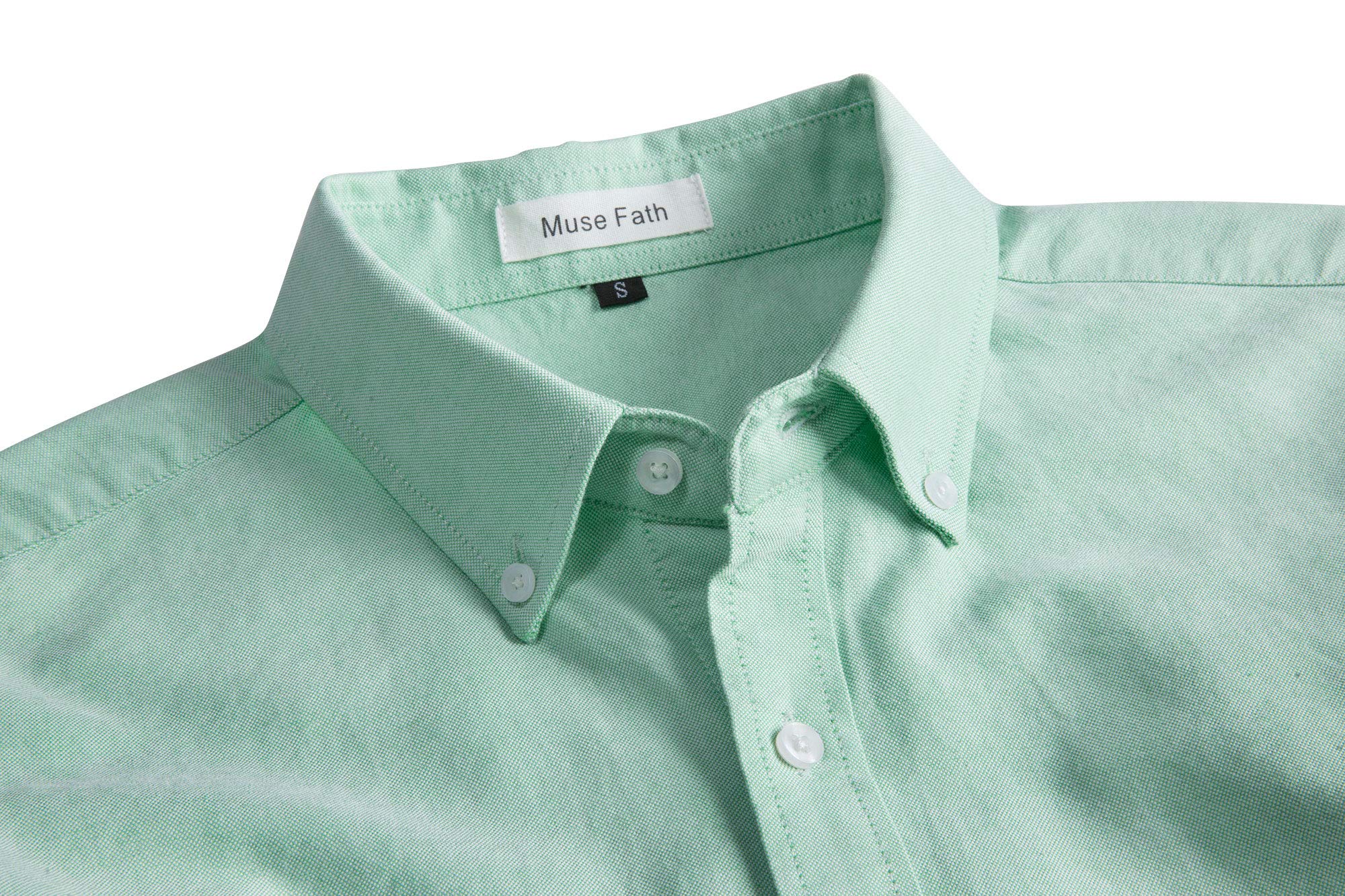 Premium Cotton Men's Oxford Dress Shirt - Classic Regular Fit Long Sleeve Button Down Shirt for Business, Office & Formal Occasions