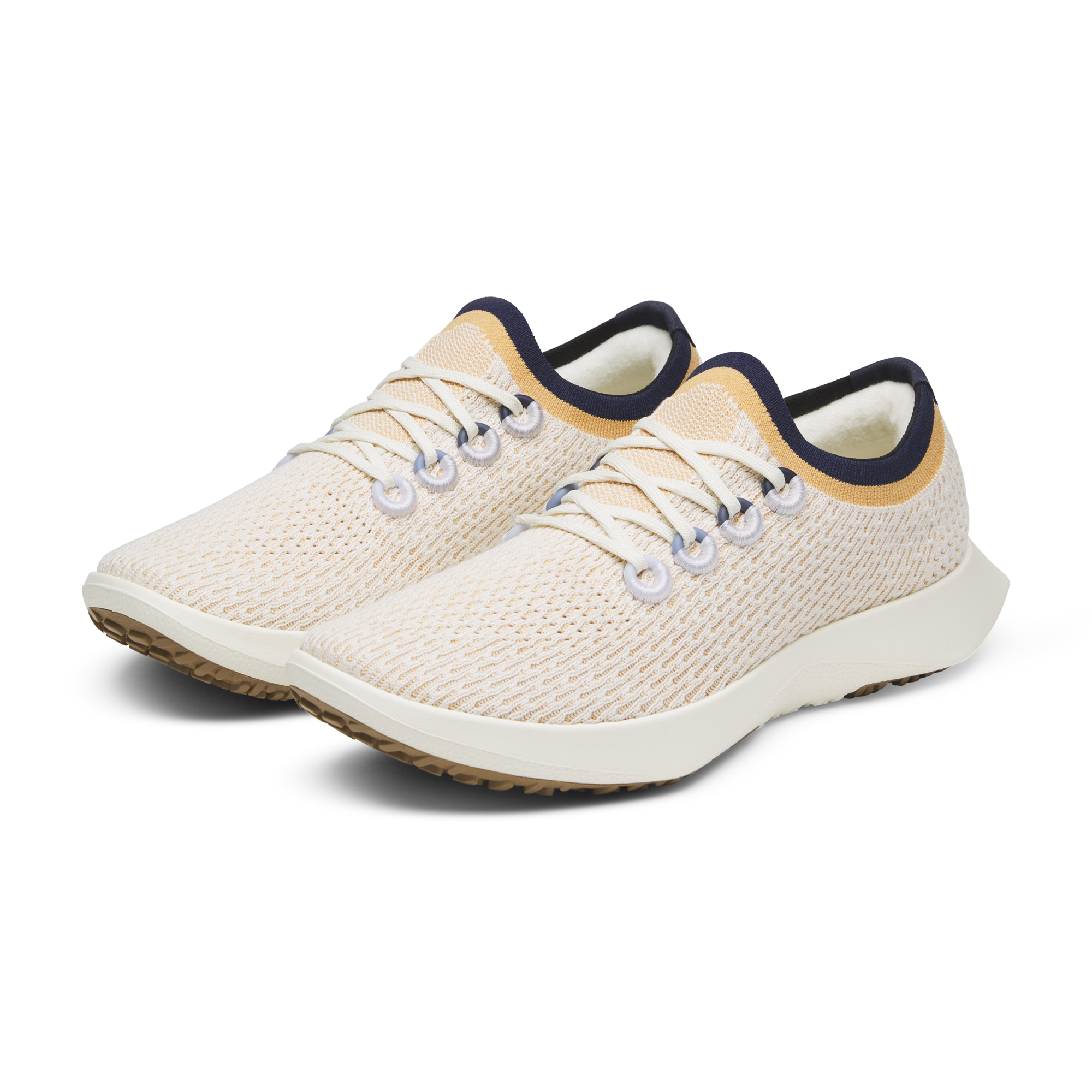Men's Running Shoes Tree Dasher 2 - Twilight White & Hanami Orange with White Sole | Lightweight & Breathable for Jogging, Gym Workouts & Daily Wear
