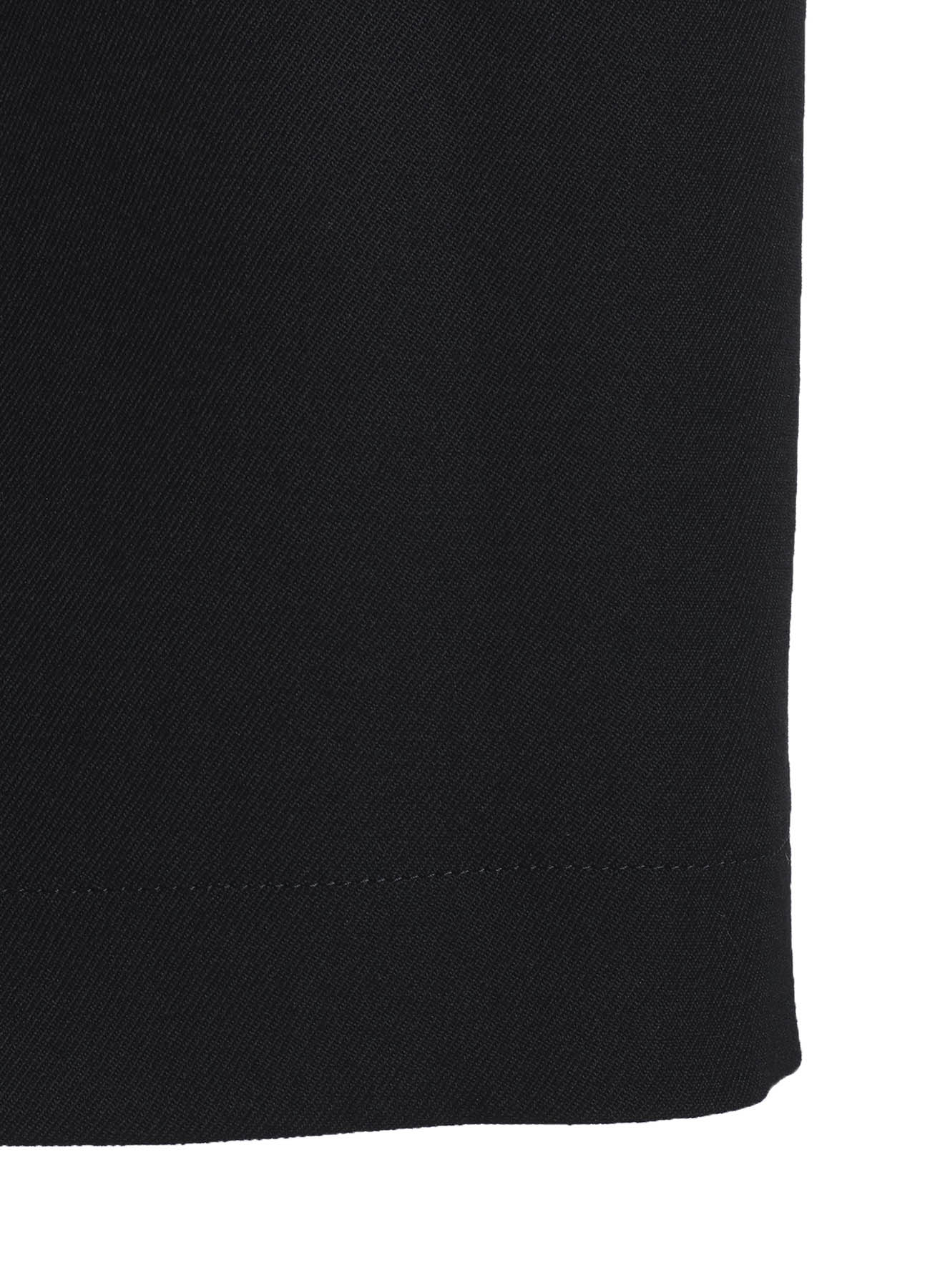 2/60 Wool Gabardine Short Trench Coat for Women - Classic Water-Resistant Fall & Spring Outerwear | Perfect for Office, Travel & Casual Wear