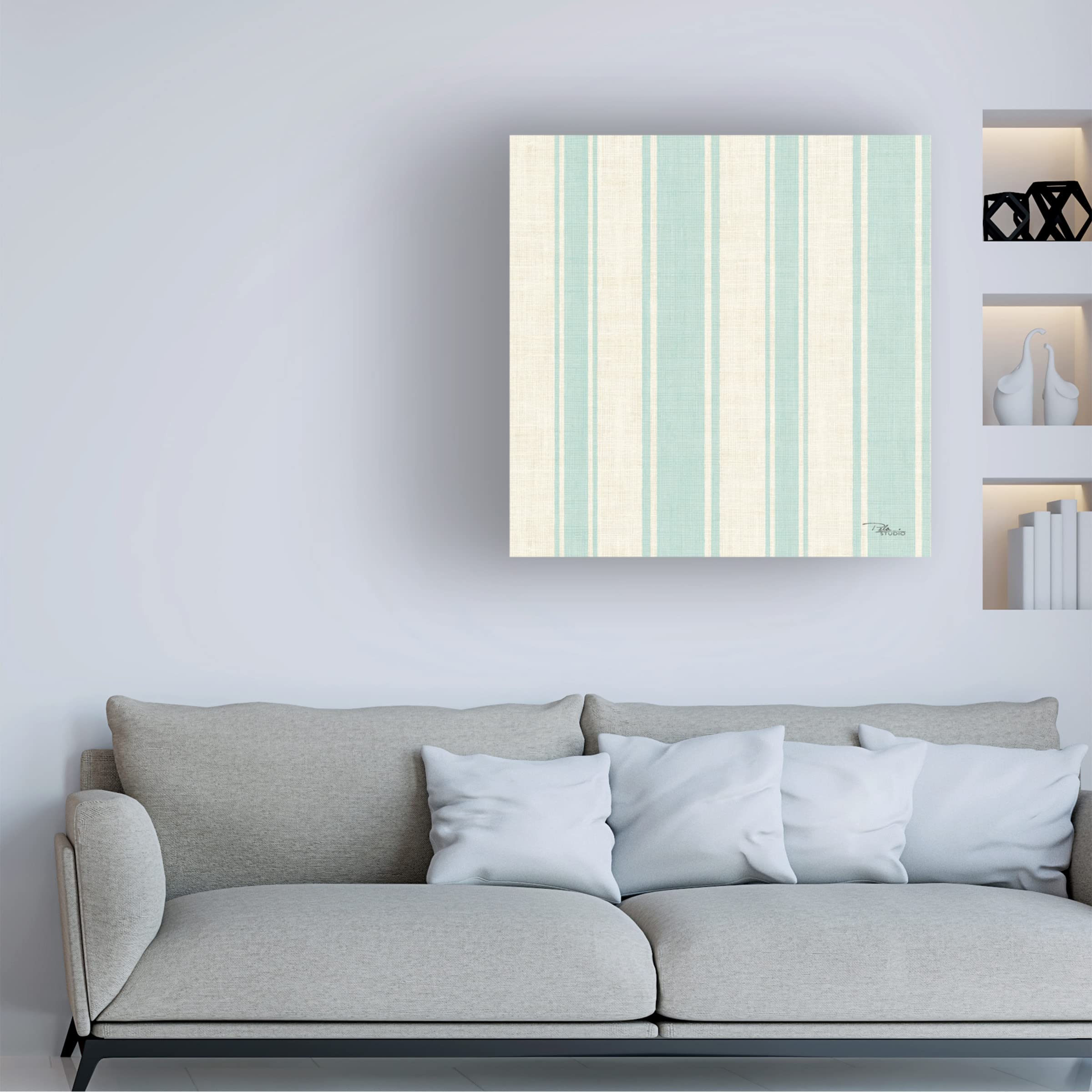 Anne Tavoletti 'Veggie Market Pattern IIIC' Canvas Wall Art Print - Modern Kitchen Decor & Vibrant Dining Room Painting for Home Decor