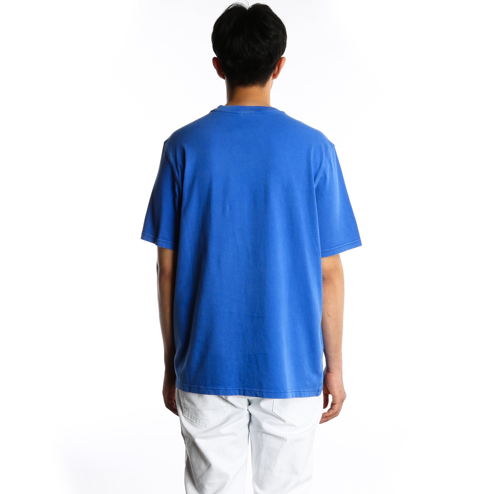 Adidas Men's Trefoil Graphic T-Shirt - Comfortable Casual Blue Cotton Tee for Everyday Wear, Gym & Street Style