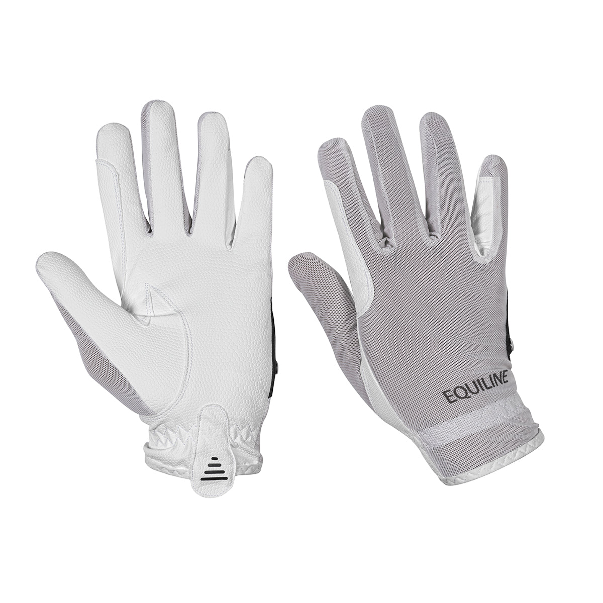 Equiline Summer Riding Gloves - Breathable Equestrian Gloves for Women & Men - Perfect for Horseback Riding, Training & Outdoor Activities