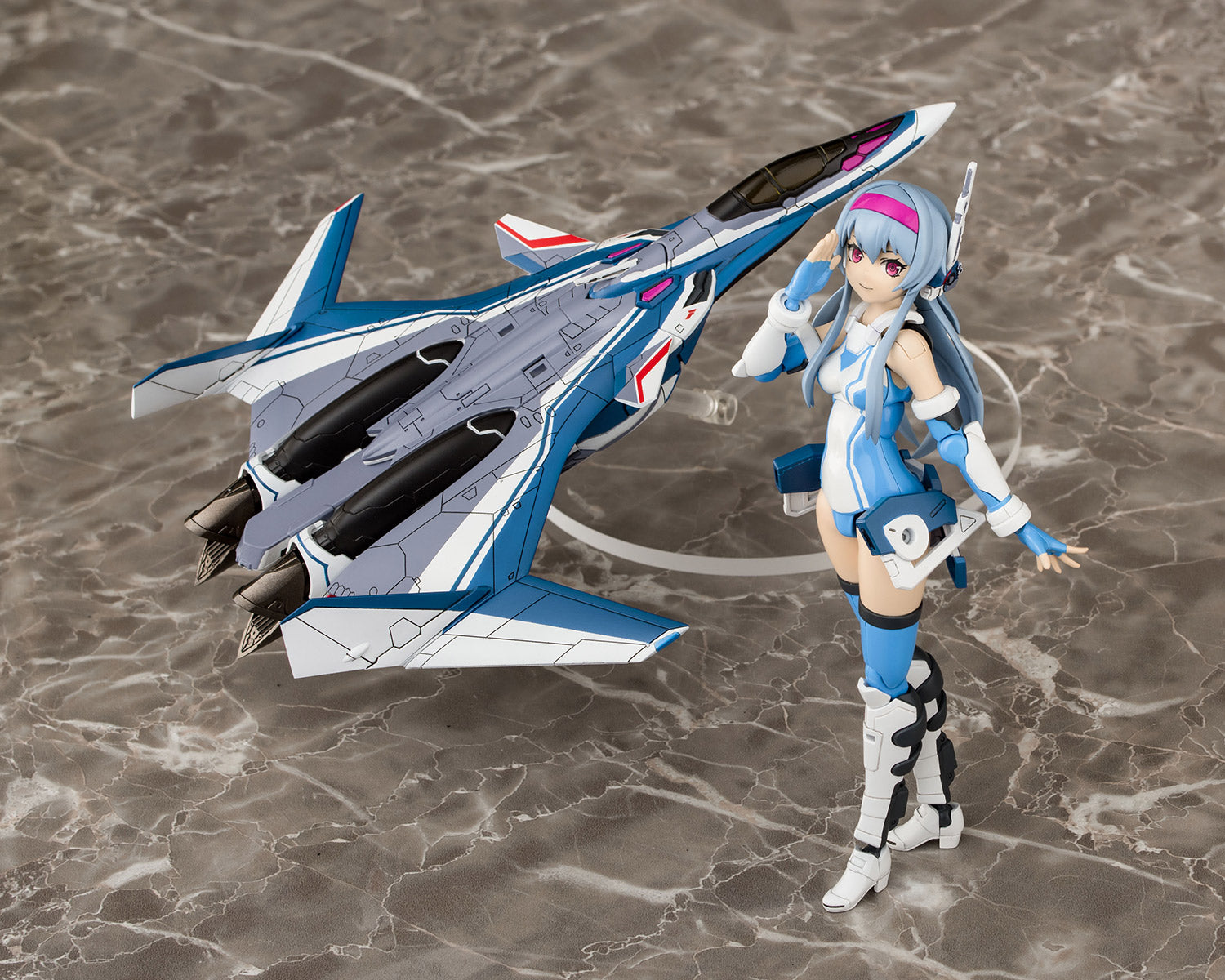 Aoshima ACKS No.MC 04 Macross Delta VFG Variable Fighter Girls VF-31J Siegfried Ver 1.3 Model Kit - Anime Collectible Building Set for Sci-Fi Fans & Hobbyists | Perfect for Display, Gifts, and DIY Projects