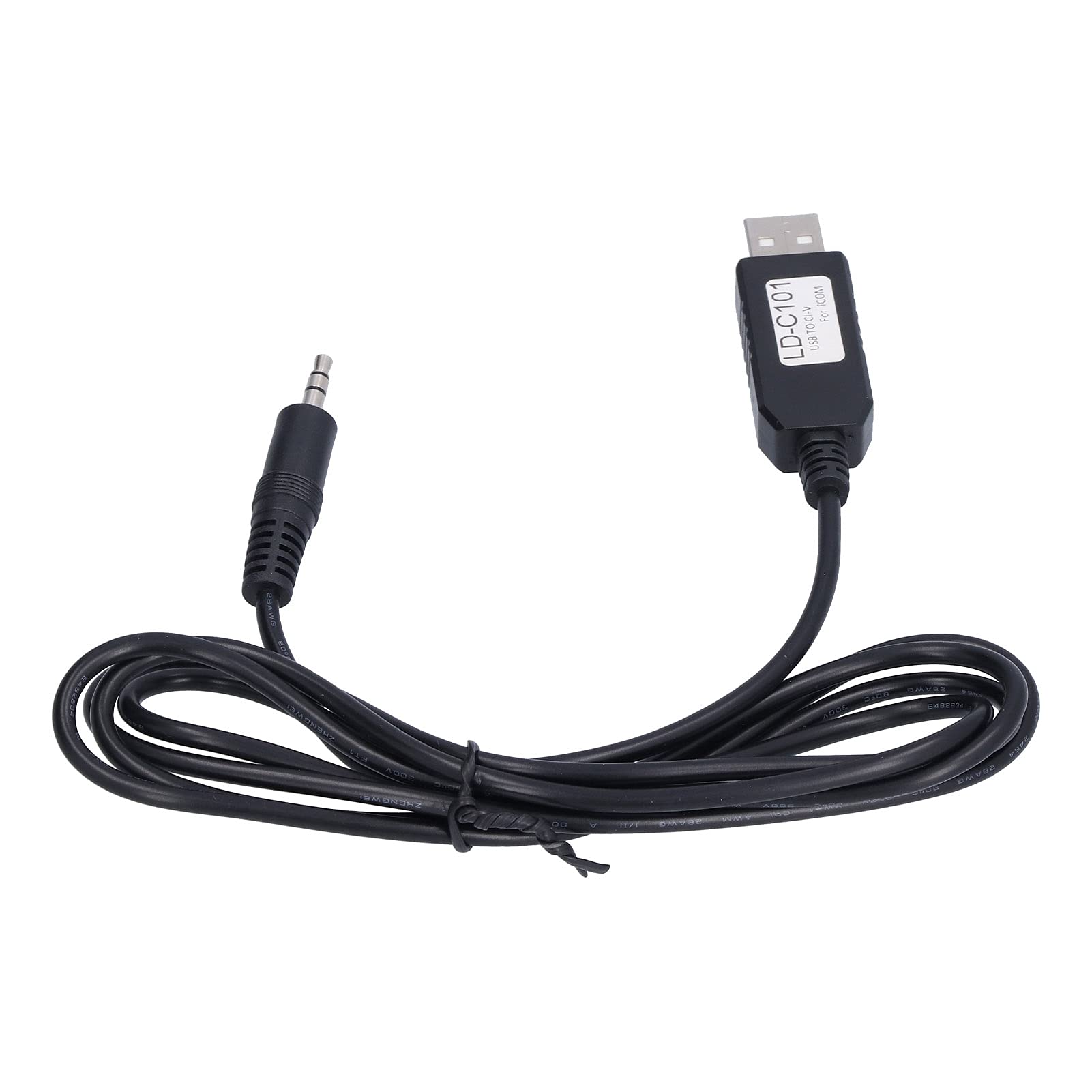 Eujgoov USB CI-V Cable for ICOM Radios - CI-V Interface Control Cable for Shortwave & Ham Radio Communication - Perfect for Radio Enthusiasts & Amateur Operators